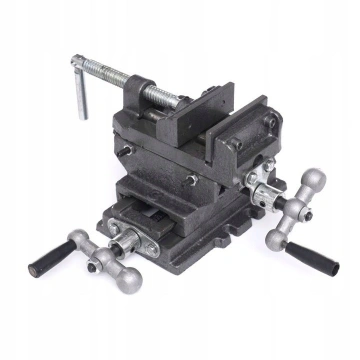 Menghina cu reglare in cruce 75mm transversal, 2 axe de ghidare KD10742 - Img 6