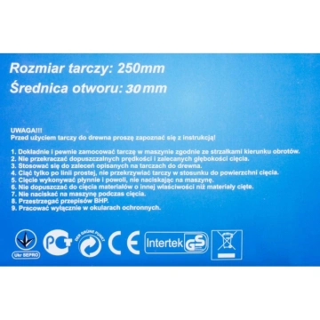 Panza de fierastrau pentru lemn, Widia, 250x30mm, 40 dinti, KP2287 - Img 6