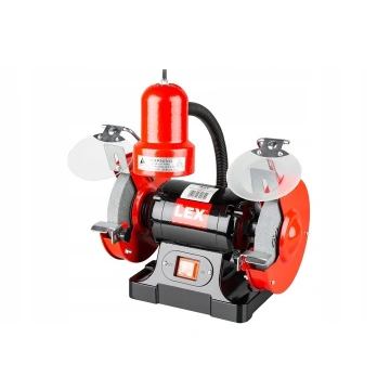 Polizor dublu de banc 1400W cu iluminare LXBG14 - Img 2