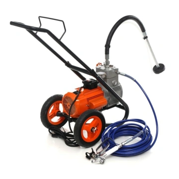 Pompa de vopsit zugravit var lavabila Airless 1500W KD1745 - Img 9