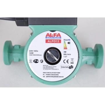 Pompa recirculare pentru centrala, 120W, ALPO12 - Img 4