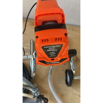 Pompa zugravit vopsit airless electrica cu piston 8kW KraftProfesional 1744 RESIGILAT - Img 9