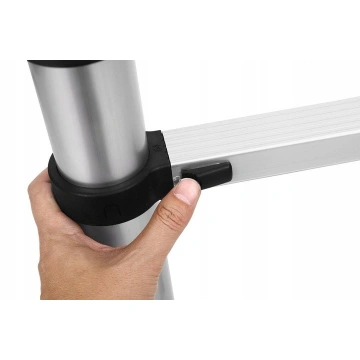 Scara aluminiu cu 10 trepte inaltime 3,2 m suporta 150 kg KD4073 - Img 3