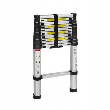 Scara aluminiu cu 10 trepte inaltime 3,2 m suporta 150 kg KD4073 - Img 9