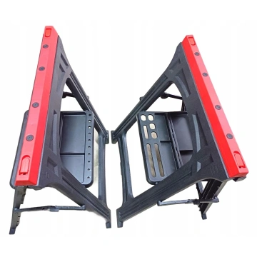 Set 2 suporti de atelier pliabili, stand de lucru cu tava pentru scule, sarcina max.170kg, KD506 - Img 7