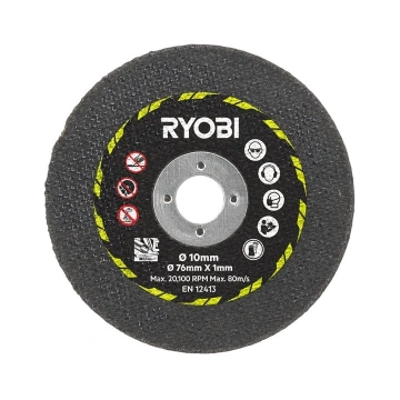 Set 3 discuri taiere , 76mm , Ryobi RAKCOT03 - Img 2