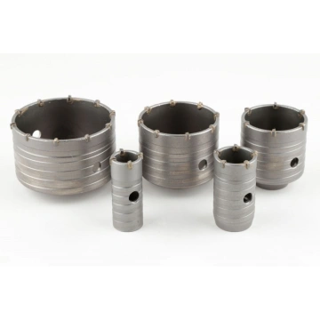 Set Carote Beton 9 Piese, Sistem Dublu SDS Plus & SDS Max – Model KP58 - Img 4