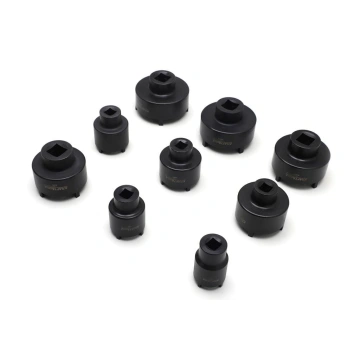 Set chei tubulare pentru piulite cu flansa, KM4-KM12, 9 bucati, KraftProfesional KD12536 - Img 9