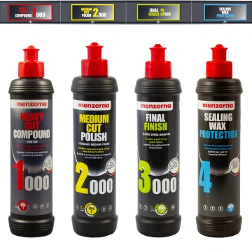 Set Menzerna Polish si Sigilare 1000, 2000, 3000, Ceara de Sigilare, 250ml, MENZERNA123C - Img 2