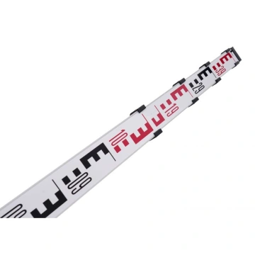 Tija rigla brat dispozitiv telescopic 5m masurare inaltime nivelare cu bula KD1097 KraftProfesional - Img 3