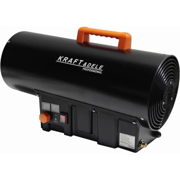 Aerotermă pe gaz 40 kW KD11701 cu termostat, afișaj și reductor, pentru hale, ateliere și spații bine ventilate - Img 9