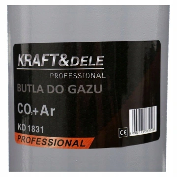 Butelie pentru CO2+AR 8 l goala KraftProfesional 1831 - Img 7