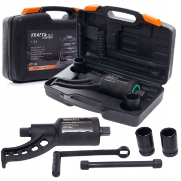 Cheie desfacut roti tir camion 8000Nm cu reductor multiplicator amplificator forta putere KD1123 - Img 6