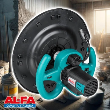 Drisca electrica cu reglaj turatie 2300W bureti, led iluminare si smirghel inclus ALWSW23 - Img 11