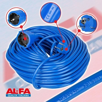Prelungitor electric cu 1 priza 50m 3X1,5 mm, KP2308