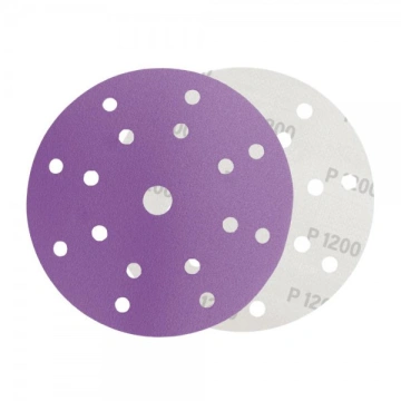 Set 25 discuri ceramice pentru vopsea si metal, 150mm, P1200, PP-21234-002 - Img 3