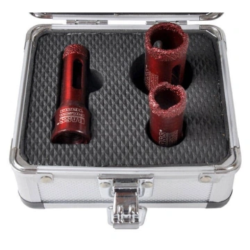 Set 3 carote diamantate, 16mm, 20mm, 25mm, filet M14, KP1990 - Img 5