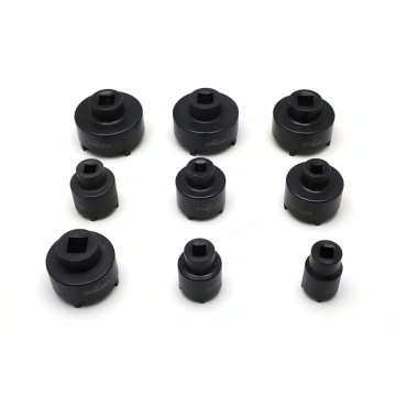 Set chei tubulare pentru piulite cu flansa, KM4-KM12, 9 bucati, KraftProfesional KD12536 - Img 8
