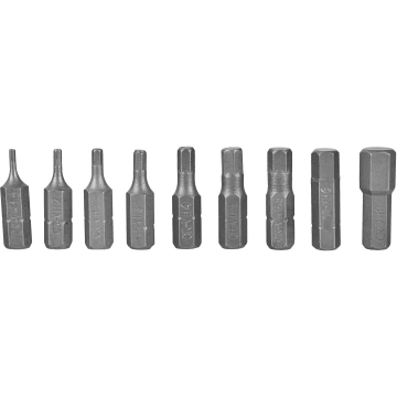 Set de biti, 1" 100 buc, KD10264, Kraft&Dele - Img 9
