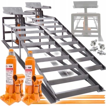 Set rampe auto cu ridicare hidraulică 2 x 3T, 3432
