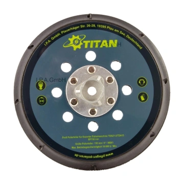 Taler masina polish Ø125mm Titan Tda21/Tda15 PP-10236