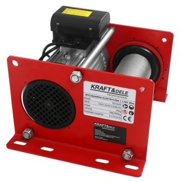 Troliu electric pentru constructii 30m 500/999kg KD1649 KraftProfesional - Img 4