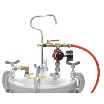 Aparat pneumatic pentru vopsit, rezervor 8L, KD1653 - Img 4