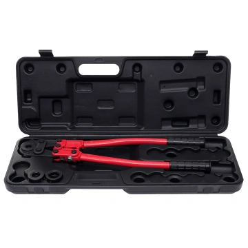 Cleste de sertizat pentru tevi PEX KraftProfesional KD10636 cu matrite TH16, TH20, TH26 si valiza de transport - Img 2