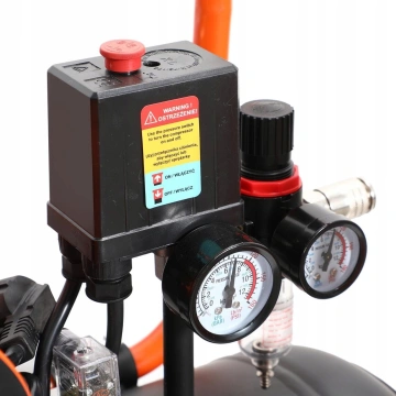 Compresor aer fara ulei 100L silentios 3x1500W 580 l/min 1394 - Img 7