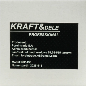 Debitmetru digital de combustibil, Kraft&Dele, 20 bar, KD1458 - Img 10
