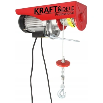 Electropalan troliu electric macara 800kg 1300W KraftProfesional KD1526 - Img 7