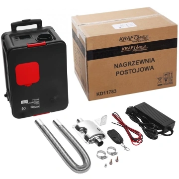 Incalzitor parcare pe motorina 9 kW 12/24/230V LCD Telecomanda KD11783 - Img 1