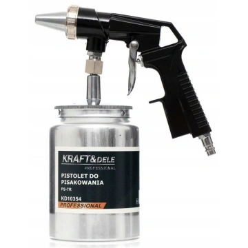 Pistol de sablat pneumatic cu rezervor KD10354 KraftProfesional - Img 3