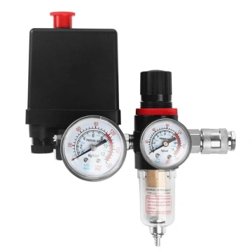 Presostat universal cu dezumidificator regulator pe presiune manometru KD5852