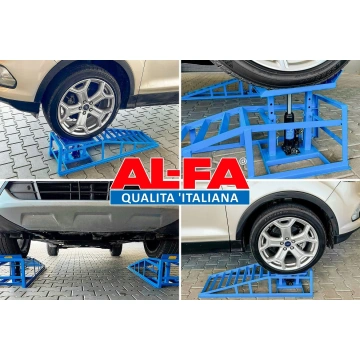 Rampa de acces auto cu lift hidraulic 1 bucata, 2000kg, ALRN2478-1 - Img 4