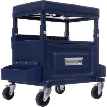 Scaun de Atelier Mobil cu Sertar si Spatii de Depozitare Kraft&Dele KD10761 - Img 7