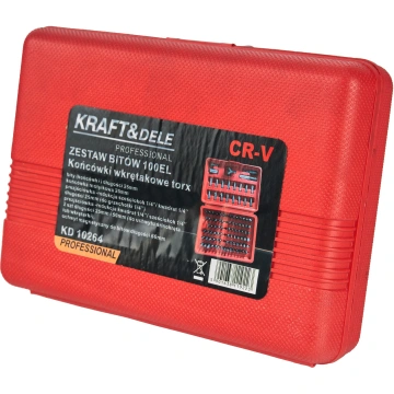 Set de biti, 1" 100 buc, KD10264, Kraft&Dele - Img 11