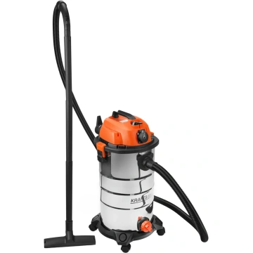 Aspirator industrial Kraft&Dele pentru deșeuri uscate și umede, 30 L, 1600 W, KD5175
