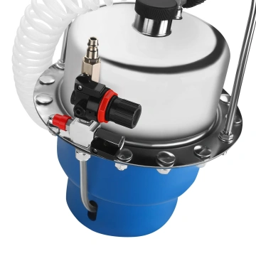 Dispozitiv aerisire frane pneumatic KraftProfesional KD5934, aparat schimb lichid frana 5L - Img 6