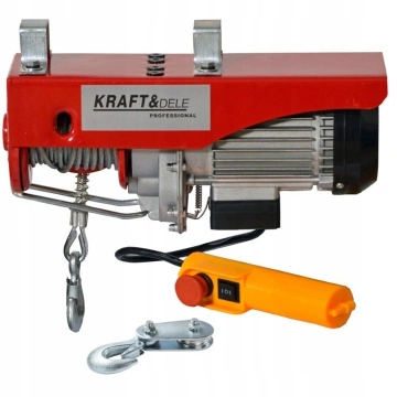 Electropalan troliu electric macara 800kg 1300W KraftProfesional KD1526 - Img 9