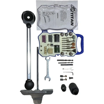 Masina de frezat cu functie de fierastrau TITAN, BBM5589, 550W, 25500rpm, PP-11271 - Img 3