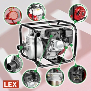 Pompa de apa 4 T 600l/h 6.5CP WP-20 - Img 12