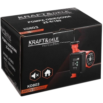 Pompa de recirculare KraftProfesional KD803, 230V , 25-6/180 - Img 2