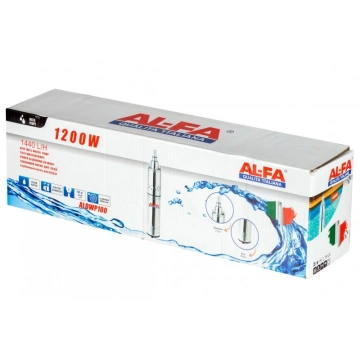 Pompa submersibila de apa limpede,1200W,100m - Img 3