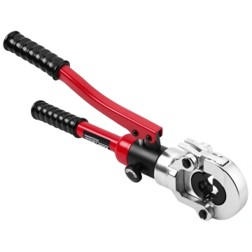 Presa hidraulică manuală pentru țevi PEX 12T 16-32 mm 5678, cu 11 seturi de bacuri - Img 8