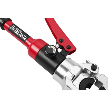 Presa hidraulică manuală pentru țevi PEX 12T 16-32 mm 5678, cu 11 seturi de bacuri - Img 10