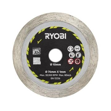Set 3 discuri taiere , 76mm , Ryobi RAKCOT03 - Img 3