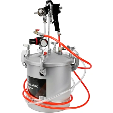 Sistem de vopsit pneumatic Kraft&Dele KD5793, Rezervor 10L, Duză 2mm, Profesional - Img 11