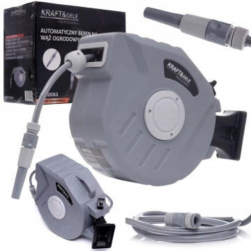 Tambur automat KD2082 pentru furtun de gradina 15 m KraftProfesional - Img 2
