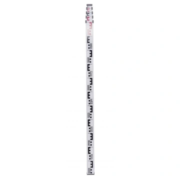 Tija rigla brat dispozitiv telescopic 5m masurare inaltime nivelare cu bula KD1097 KraftProfesional - Img 6